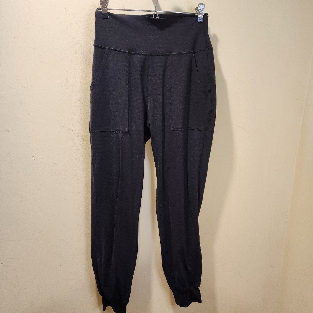 MOTF Women's Black High Waist Leggings Size Jogger Activewear Workout M